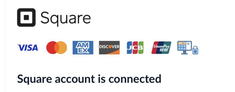 payments taken through Square